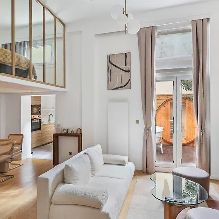 Suite Luxueuse Avec Jardin Prive Sauna Et Jacuzzi Paris Exterior photo