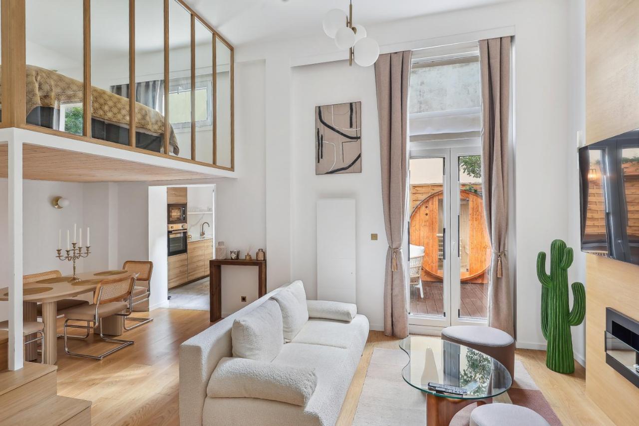 Luxueuse Avec Jardin Prive Sauna Et Jacuzzi Apartment Paris