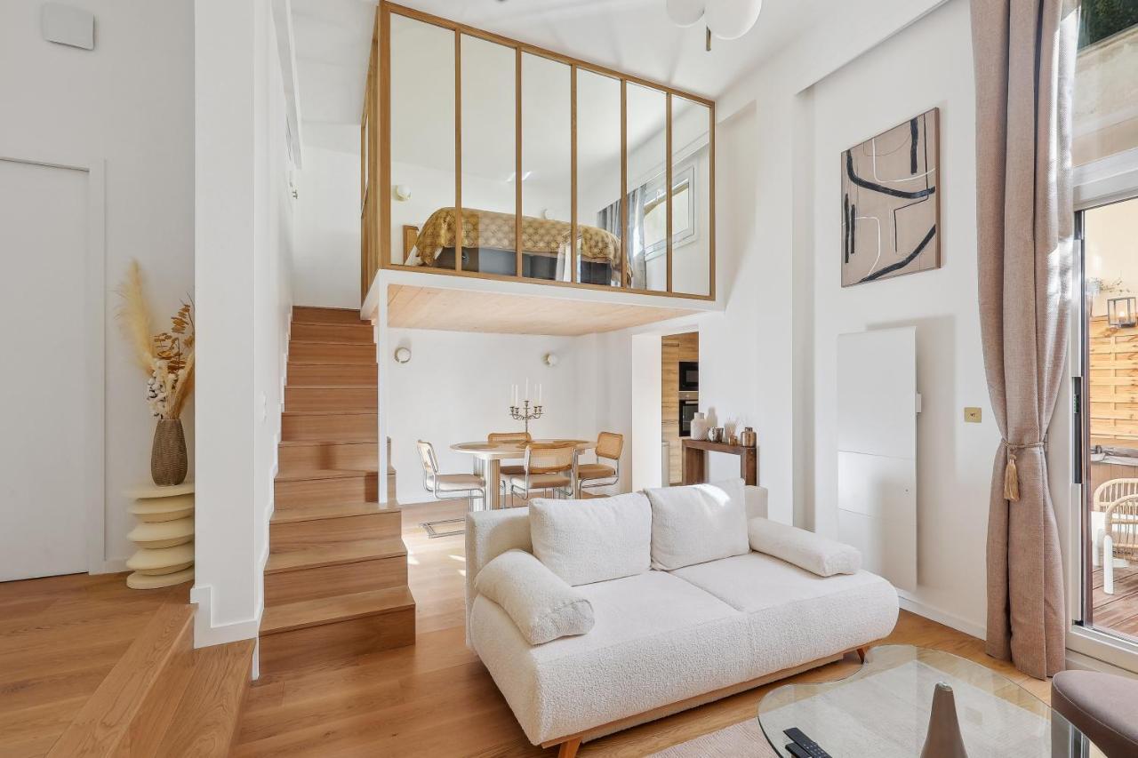 Luxueuse Avec Jardin Prive Sauna Et Jacuzzi Appartement Paris